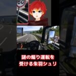 【トラックシミュレーター切り抜き】謎の煽り運転をされる朱羽シュリ【個人V/朱羽シュリ】#shorts