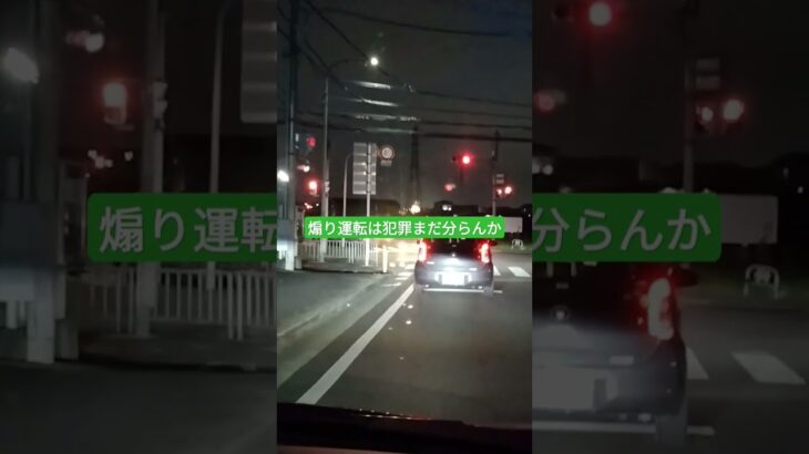 #煽り運転 #犯罪行為 #停車したが #横断歩道は人優先 #shots