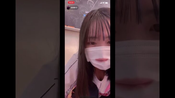 激かわjk配信　谷間ポロリ　#tiktok #放送事故 #インスタライブ #live #かわいい #下着