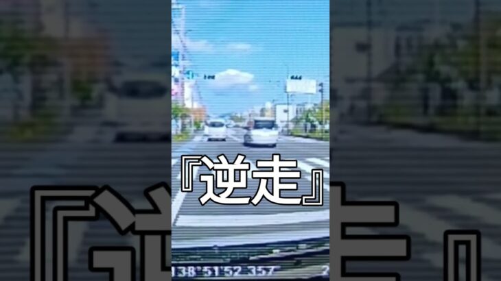 『逆走…あ〜あ!』#逆走 #交差点 #危険運転煽り運転事故撲滅委員会