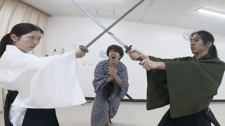 【殺陣71】酔っ払った若者が侍に絡むが返り討ちに！？またしても師匠が助けにやって来た！