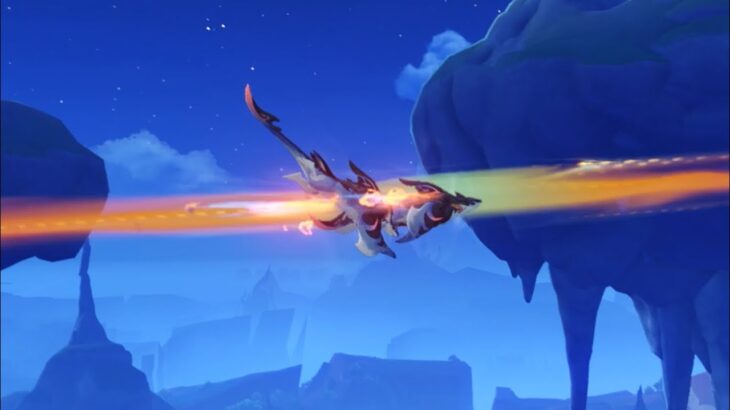 【原神】コホラ竜の煽り運転🫨　ゲームの世界だけにしてねww