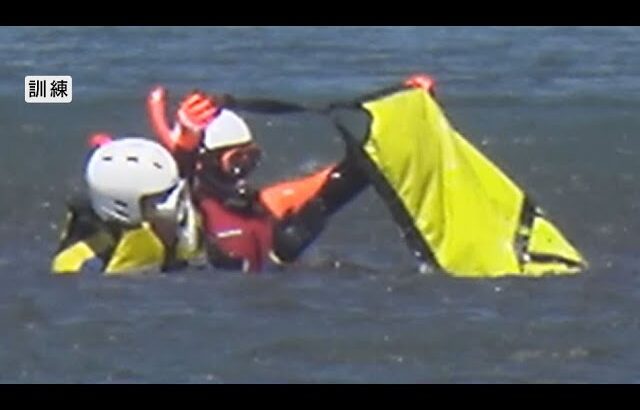 諏訪湖で船同士の衝突事故を想定した救助訓練　長野県