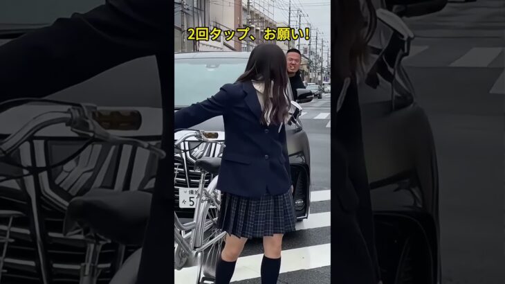 煽り運転の男にJKが正論でガチ説教して撃退