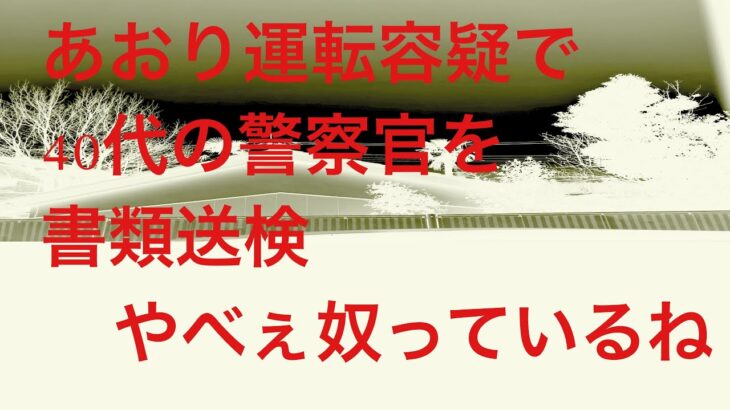 【兵庫県警】〜煽り運転、そして相手を自ら逮捕〜