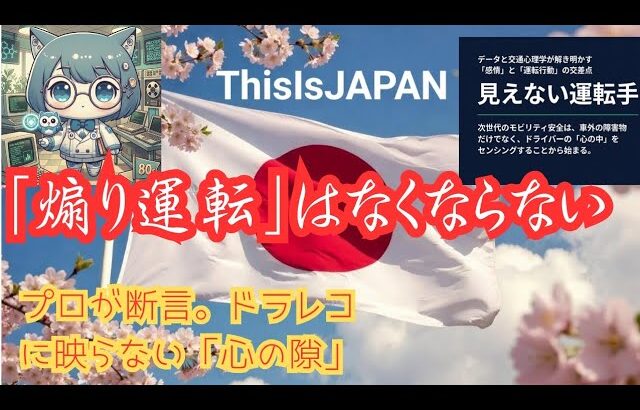 ドラレコが映さない「煽り運転」の真実！プロが断言する「感情のムラ」という死の罠と、AI講師ノート君の徹底解析