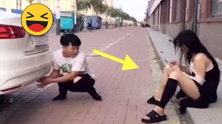 【爆笑中国動画】中国愚民の愚かな瞬間をカメラが捉えた！
